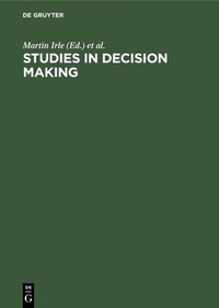 Abbildung von: Studies in Decision Making - De Gruyter