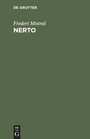 Cover: Nerto - De Gruyter