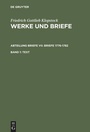 Cover: Text - De Gruyter