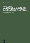 Cover: Josephus and Modern Scholarship (1937-1980) - De Gruyter