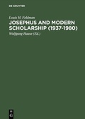 Cover: Josephus and Modern Scholarship (1937-1980) - De Gruyter