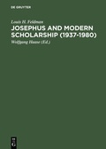 Cover: Josephus and Modern Scholarship (1937-1980) - De Gruyter