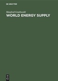 Cover: World Energy Supply - De Gruyter
