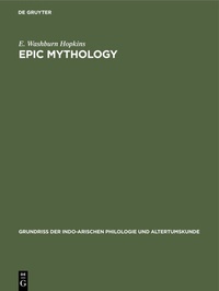 Abbildung von: Epic Mythology - De Gruyter