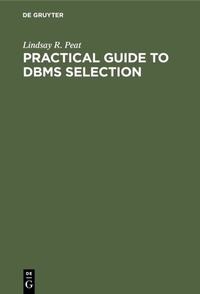 Abbildung von: Practical Guide to DBMS Selection - De Gruyter