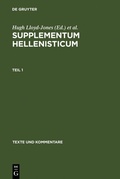 Cover: Supplementum Hellenisticum - De Gruyter