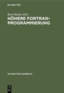Cover: H&ouml;here FORTRAN-Programmierung - De Gruyter