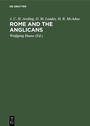 Cover: Rome and the Anglicans - De Gruyter