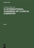 Cover: XI International Congress of Clinical Chemistry - De Gruyter