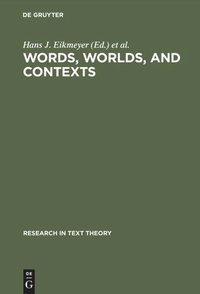 Enlarge image Cover: Words, Worlds, and Contexts - De Gruyter