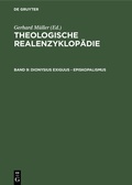 Cover: Dionysius Exiguus - Episkopalismus - De Gruyter
