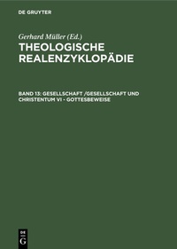 Abbildung von: Gesellschaft /Gesellschaft und Christentum VI - Gottesbeweise - De Gruyter