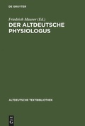 Cover: Der altdeutsche Physiologus - De Gruyter