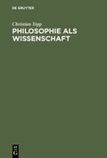 Cover: Philosophie als Wissenschaft - De Gruyter
