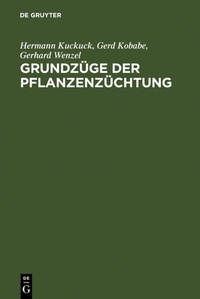 Abbildung von: Grundzüge der Pflanzenzüchtung - De Gruyter