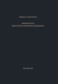 Cover: Refutatio omnium haeresium - De Gruyter