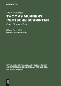 Enlarge image Cover: Die Geuchmat - De Gruyter Mouton