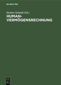 Cover: Humanverm&ouml;gensrechnung - De Gruyter