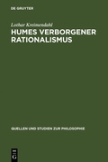 Cover: Humes verborgener Rationalismus - De Gruyter