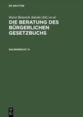 Abbildung von: Sachenrecht IV - De Gruyter
