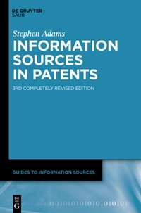 Abbildung von: Information Sources in Patents - De Gruyter Saur