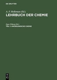 Abbildung von: Lehrbuch der Chemie / Anorganische Chemie - De Gruyter