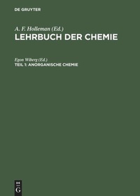 Bild vergrößern Bild: Anorganische Chemie - De Gruyter