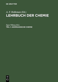 Bild vergrößern Bild: Anorganische Chemie - De Gruyter