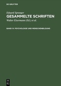 Cover: Psychologie und Menschenbildung - De Gruyter