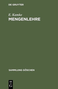 Abbildung von: Mengenlehre - De Gruyter