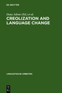 Cover: Creolization and Language Change - De Gruyter
