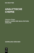 Cover: Gang der qualitativen Analyse - De Gruyter