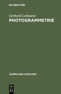 Cover: Photogrammetrie - De Gruyter
