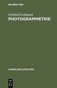 Abbildung von: Photogrammetrie - De Gruyter