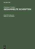 Cover: Lustspiele - De Gruyter