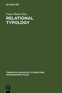 Enlarge image Cover: Relational Typology - De Gruyter Mouton
