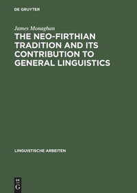 Enlarge image Cover: The Neo-Firthian Tradition and Its Contribution to General Linguistics - De Gruyter Mouton