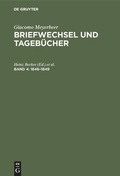 Cover: 1846-1849 - De Gruyter