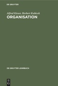 Cover: Organisation - De Gruyter