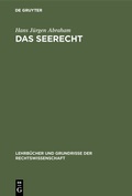 Cover: Das Seerecht - De Gruyter