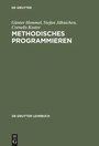 Cover: Methodisches Programmieren - De Gruyter