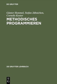Abbildung von: Methodisches Programmieren - De Gruyter