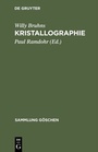Cover: Kristallographie - De Gruyter