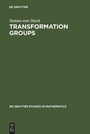 Cover: Transformation Groups - De Gruyter