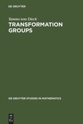 Cover: Transformation Groups - De Gruyter
