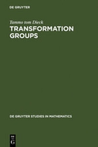 Enlarge image Cover: Transformation Groups - De Gruyter