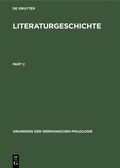 Bild: Literaturgeschichte - De Gruyter