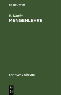 Abbildung von: Mengenlehre - De Gruyter