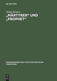 Enlarge image Cover: "Märtyrer" und "Prophet" - De Gruyter