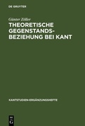 Cover: Theoretische Gegenstandsbeziehung bei Kant - De Gruyter